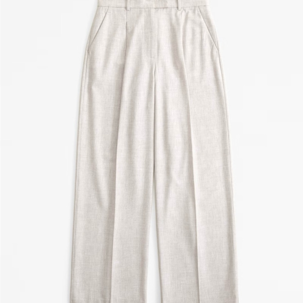 NWT Curve Love A&F Harper Tailored Ultra Wide Leg Pant